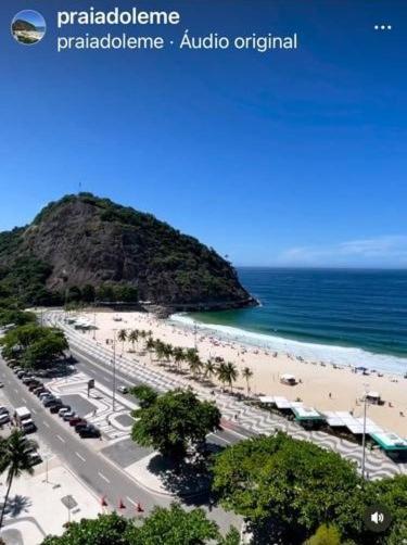 Apartamento No Leme - Copacabana Rio de Janeiro Kültér fotó