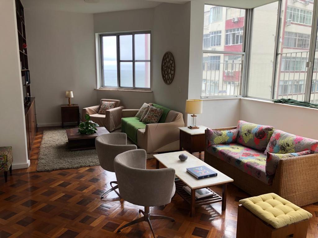 Apartamento No Leme - Copacabana Rio de Janeiro Kültér fotó